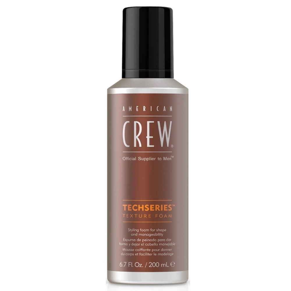 American Crew Tech Series Texture Foam 6.7 Oz. Men’s Grooming Hair Styling Foam